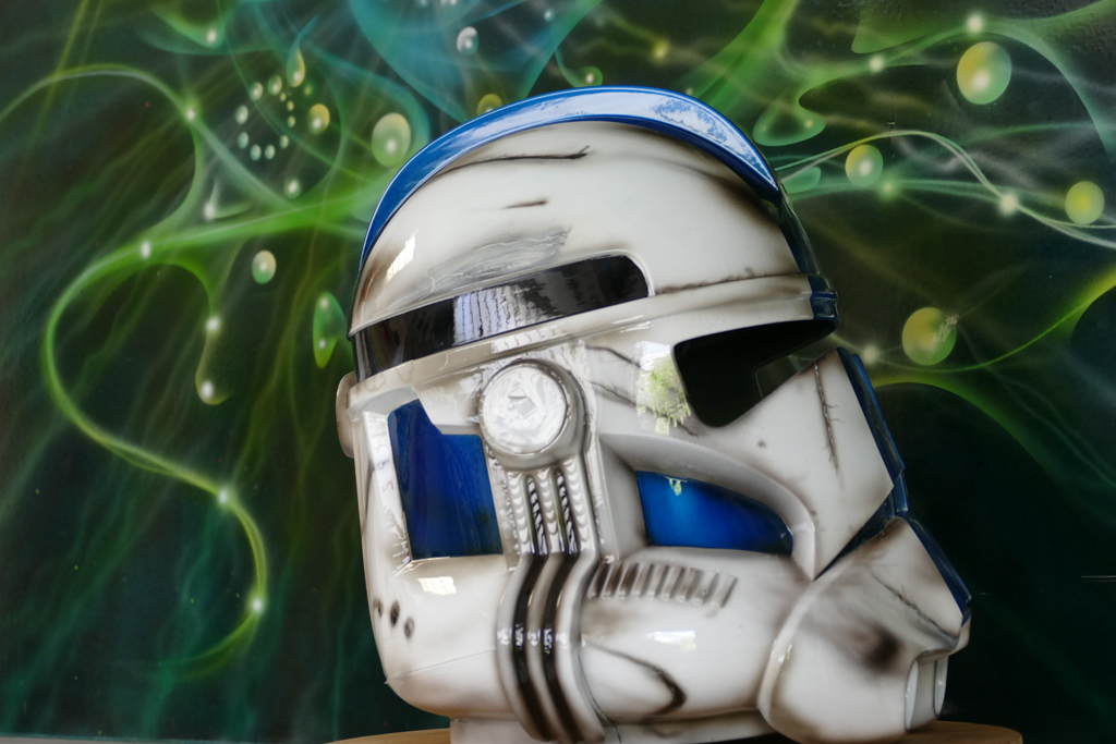 Clone Trooper Peinture aérographe sur casque impression 3D – Raymond  Planchat peintre aérographe cours de peinture vente